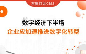 數(shù)字經(jīng)濟下半場，企業(yè)應加速推進數(shù)字化轉型